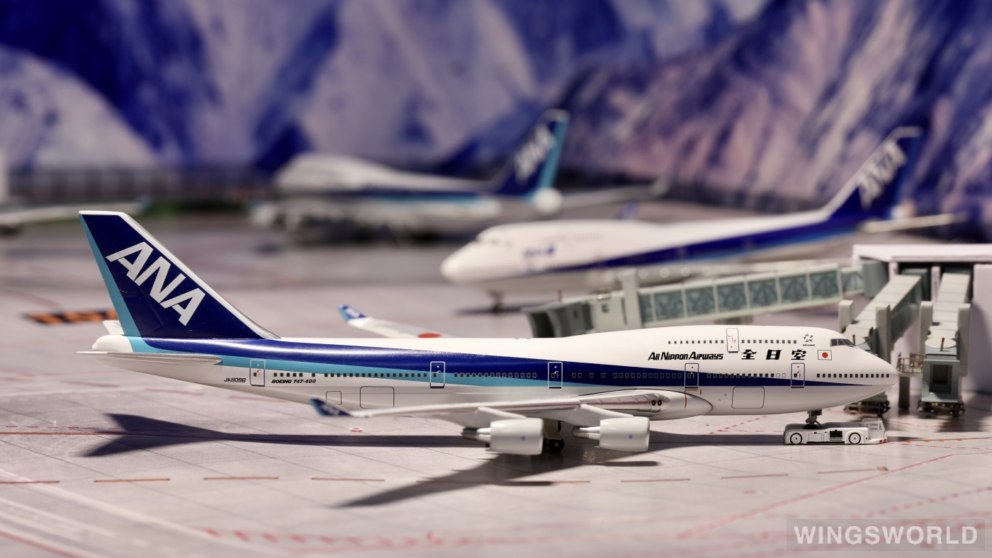 Hogan 1:400 NH40062 ANA 全日空 Boeing 747-400 JA8098