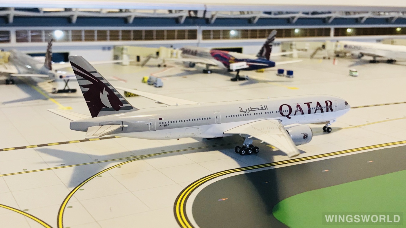 Phoenix 1:400 PH11025 Qatar 卡塔尔航空 Boeing 777-200 A7-BBB