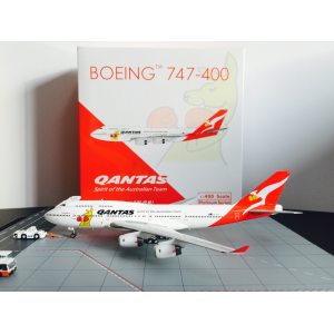 Qantas 澳洲航空 Boeing 747-400 VH-OJU  PH10656 Phoenix 1:400