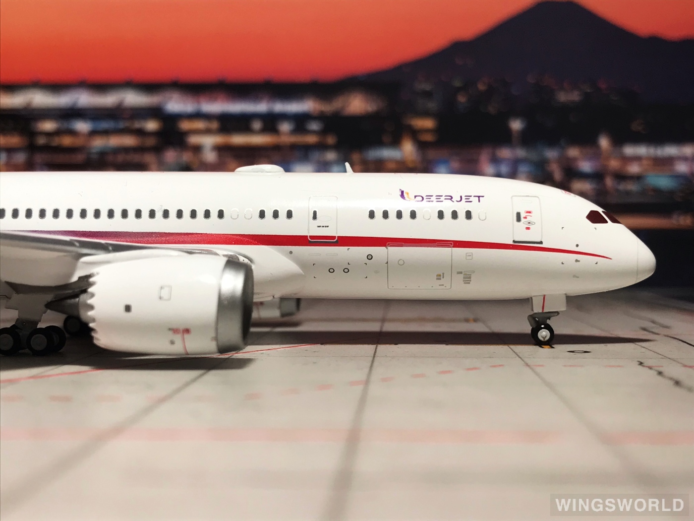 JC Wings 1:400 EW4788002A Deer Jet 金鹿公务航空 Boeing 787-8 2-DEER
