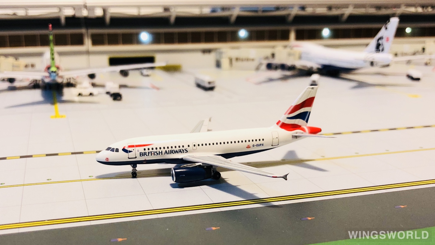 AeroClassics 1:400 ACGEUPX British Airways 英国航空 Airbus A319 G-EUPX