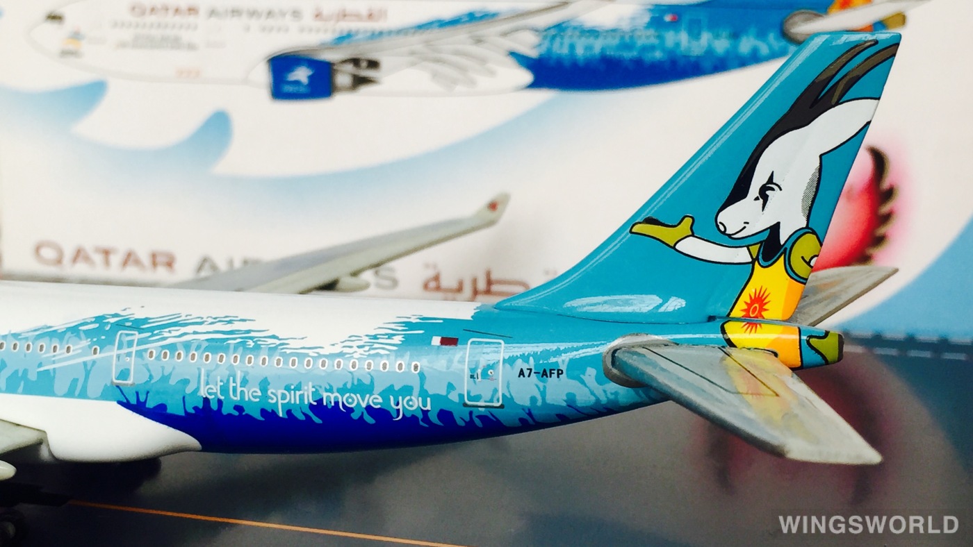 Phoenix 1:400 PH10083 Qatar 卡塔尔航空 Airbus A330-300 A7-AFP