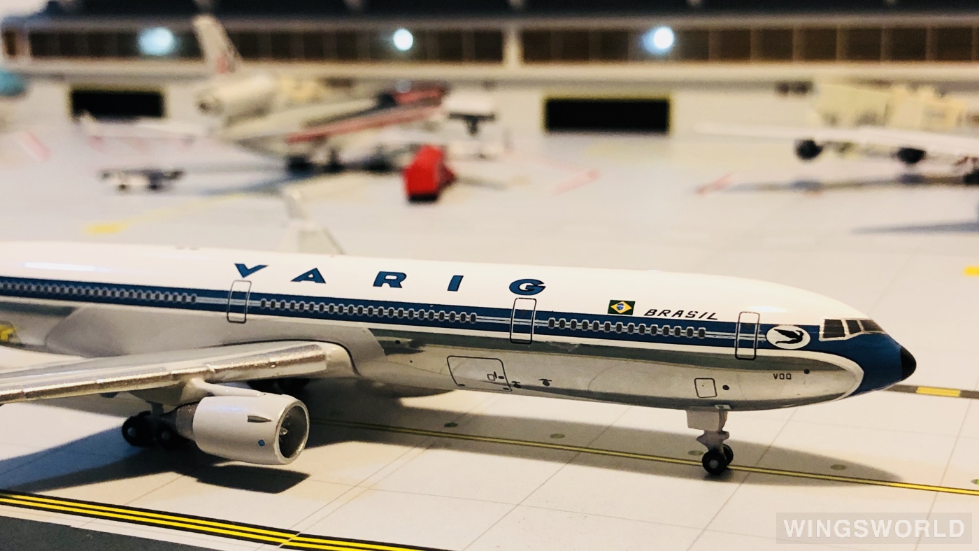 Geminijets 1:400 GJVRG384 VARIG 里约格朗德航空 McDonnell Douglas MD-11 PP-VOQ