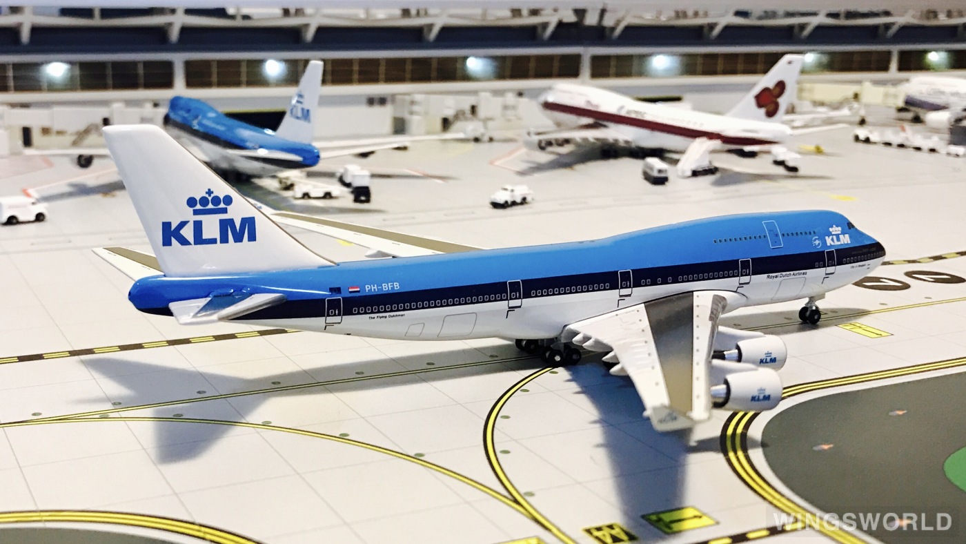 AeroClassics 1:400 ACPHBFB KLM 荷兰皇家航空 Boeing 747-400 PH-BFB