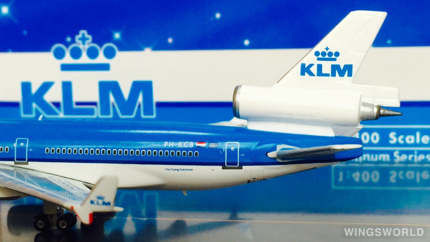 Phoenix 1:400 PH10928 KLM 荷兰皇家航空 McDonnell Douglas MD-11 PH-KCB