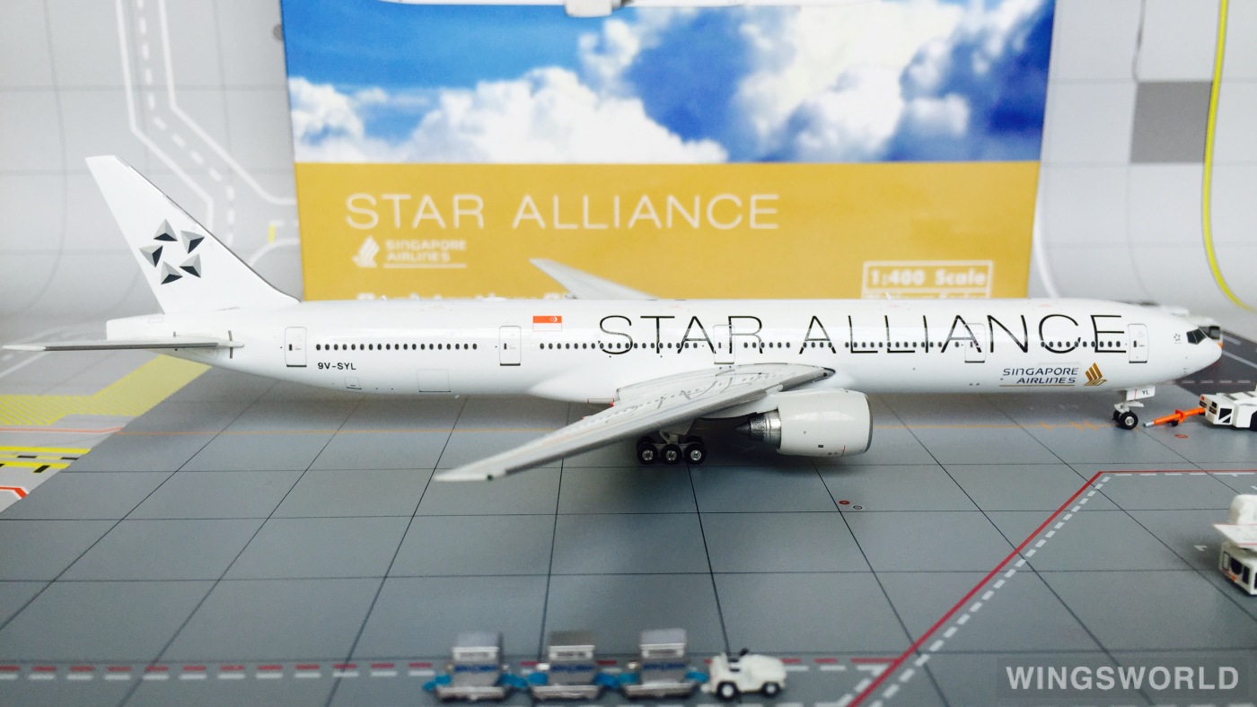 Phoenix 1:400 PH10930 Singapore Airlines 新加坡航空 Boeing 777-300 9V-SYL