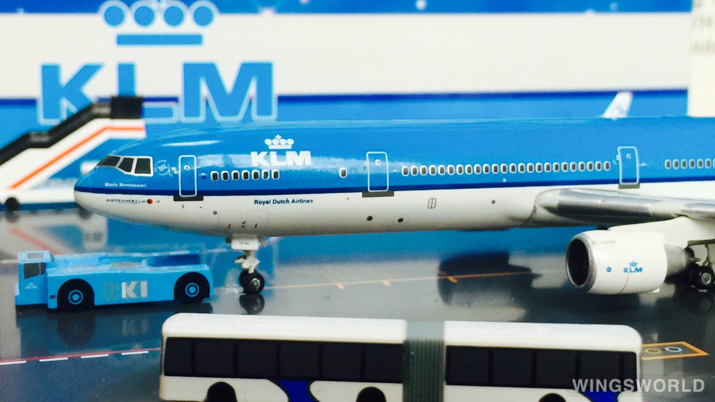 Phoenix 1:400 PH10928 KLM 荷兰皇家航空 McDonnell Douglas MD-11 PH-KCB
