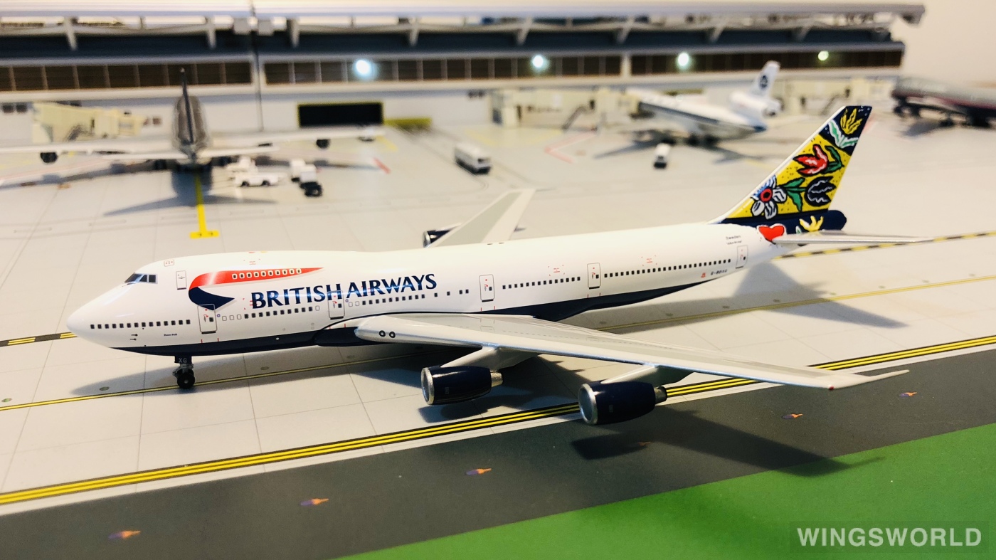 big bird 1:400 bb4-2004-38a british airways 英國航空 boeing 747