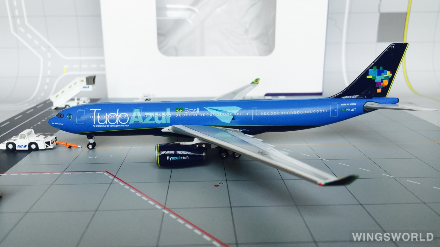 AeroClassics 1:400 AC4PRAIT Azul 蓝色巴西航空 Airbus A330-200 PR-AIT