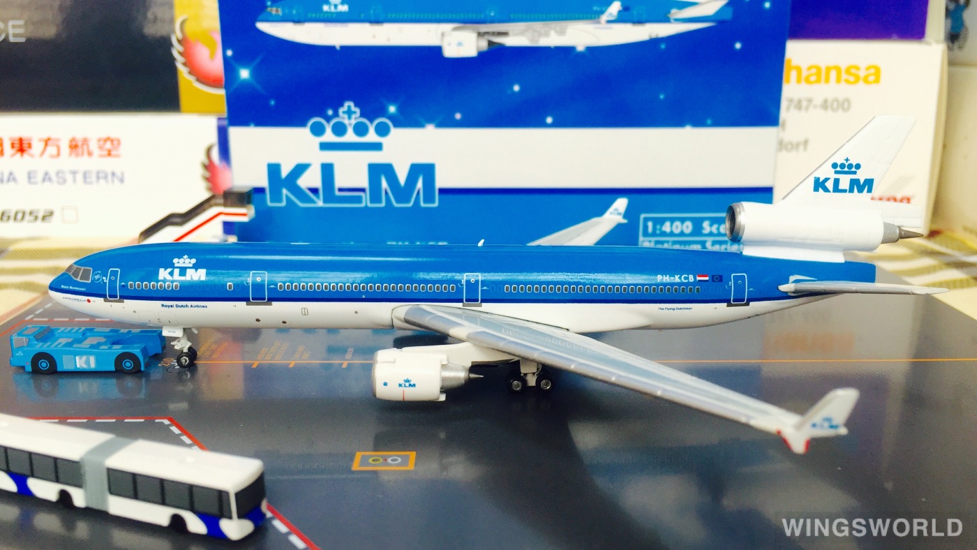 Phoenix 1:400 PH10928 KLM 荷兰皇家航空 McDonnell Douglas MD-11 PH-KCB