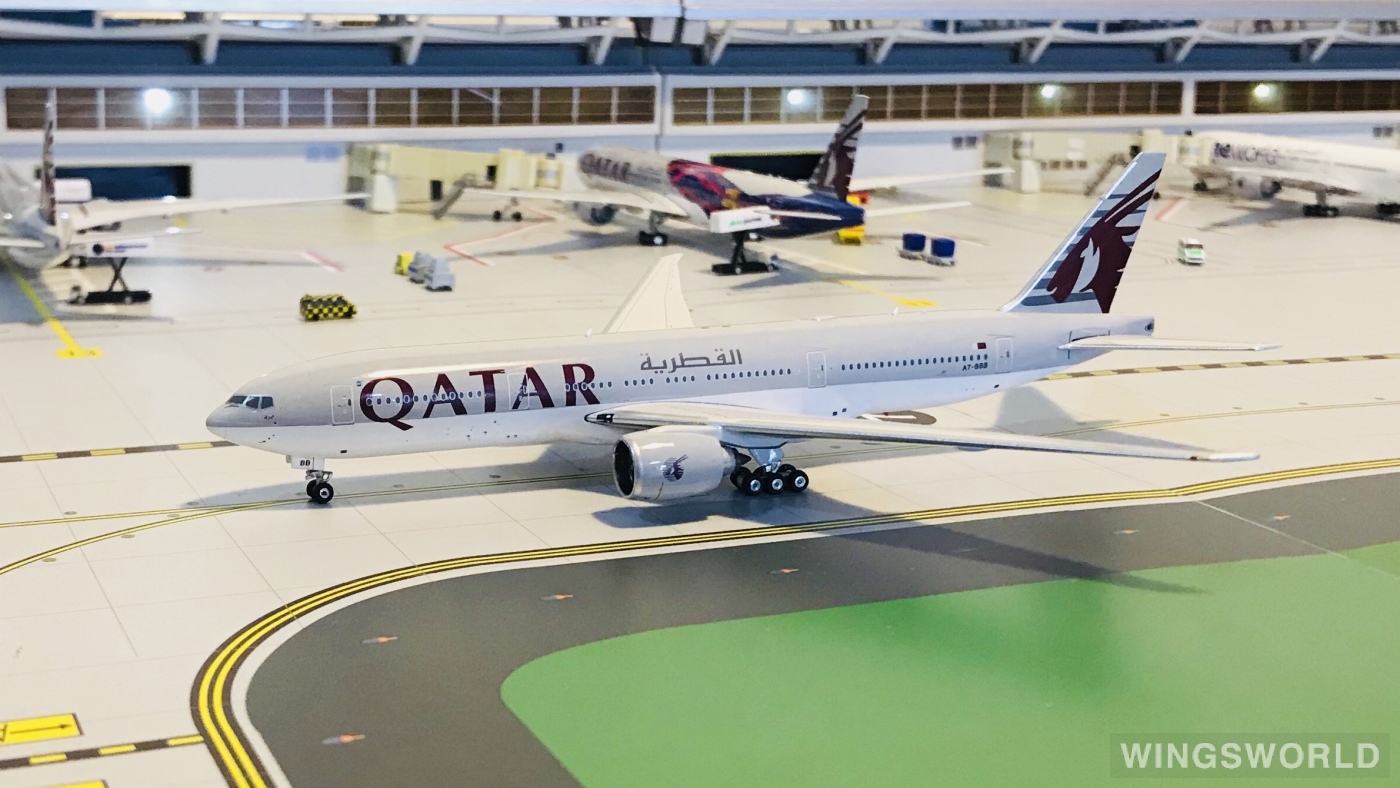 Phoenix 1:400 PH11025 Qatar 卡塔尔航空 Boeing 777-200 A7-BBB