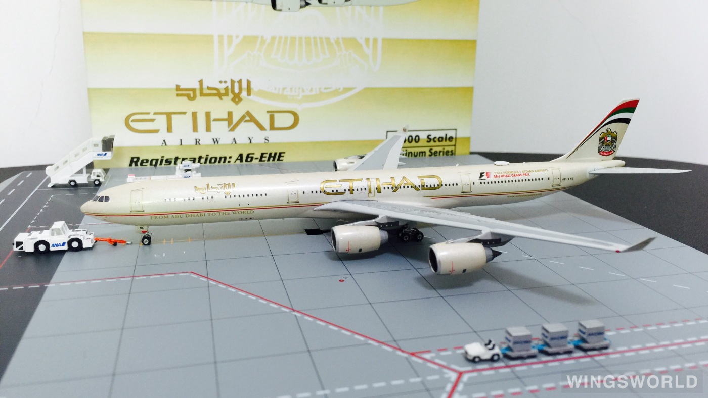 Phoenix 1:400 Airbus A340-600 Etihad Airways 阿提哈德航空
