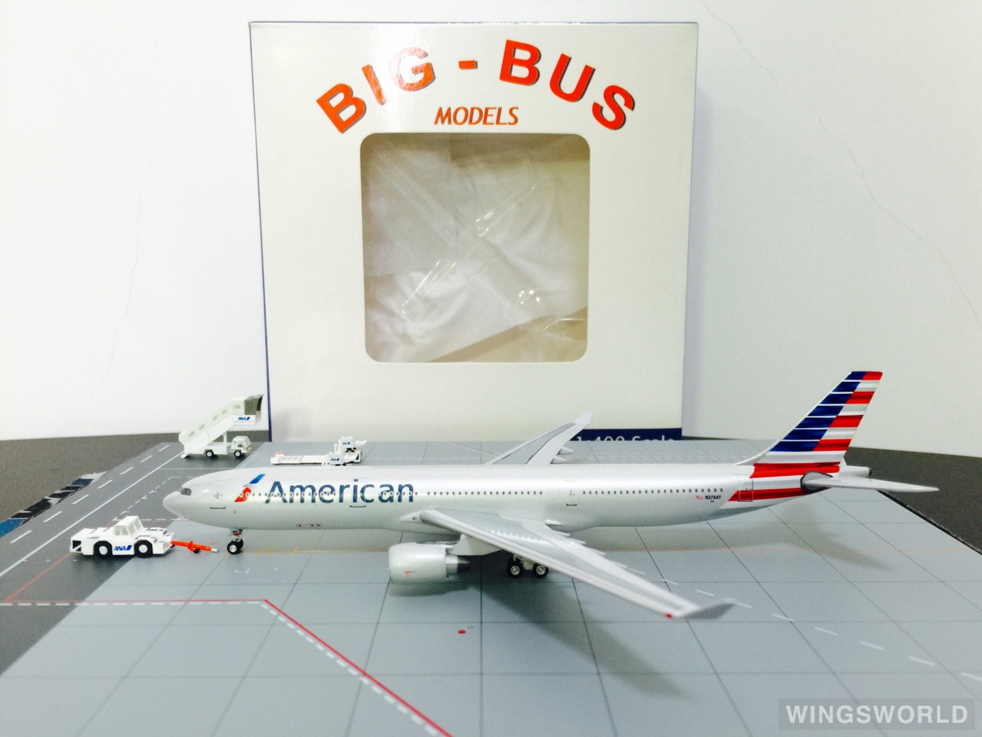 AeroClassics 1:400 ACN278AY American Airlines 美国航空 Airbus A330-300 N278AY