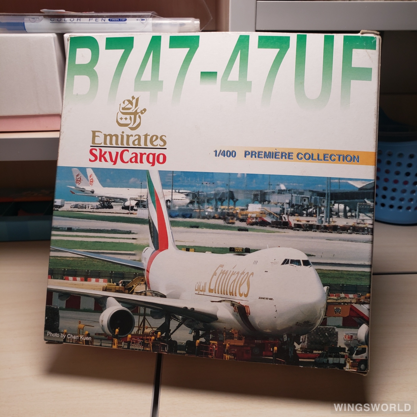 Dragon Models 1:400 55318 Emirates 阿联酋航空 Boeing 747-400 N408MC