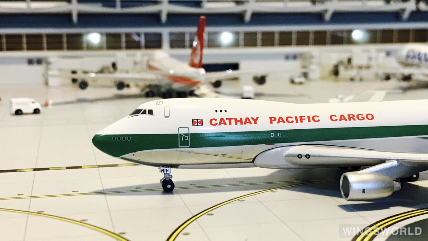 Big Bird 1:400 BB4-2005-XXX Cathay Pacific 国泰航空 Boeing 747-200 VR-HIH