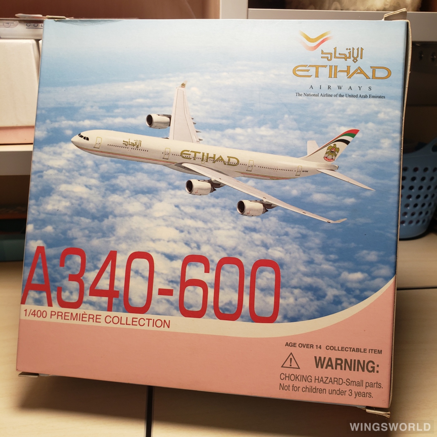 Dragon Models 1:400 56008 Etihad Airways 阿提哈德航空 Airbus A340-600 A6-EHE