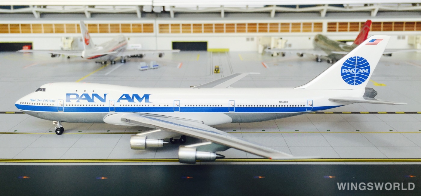 Big Bird 1:400 PAAMC019 Pan Am 泛美航空 Boeing 747-100 N748PA