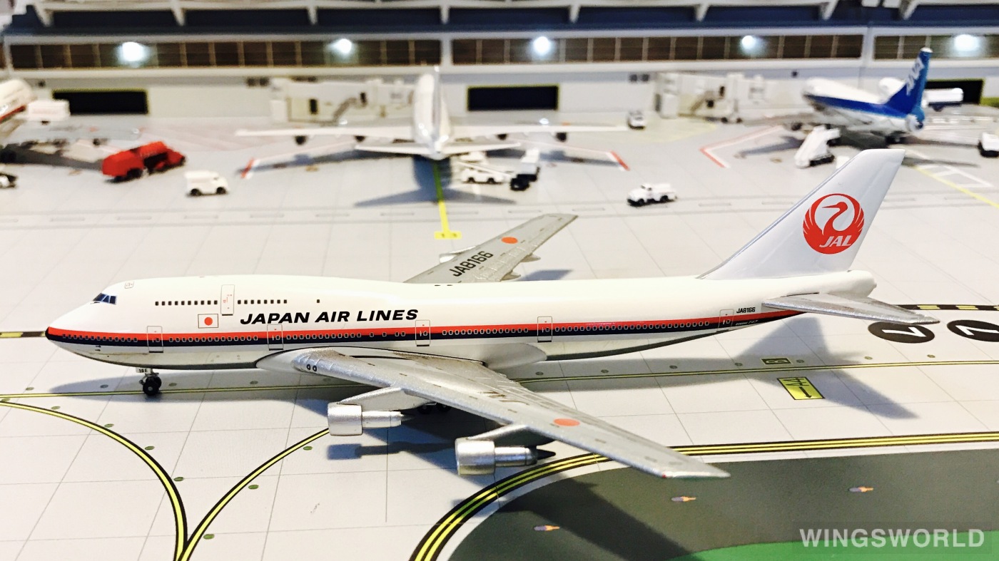 Big Bird 1:400 Boeing 747-300 Japan Airlines 日本航空BB4-2004-11B 