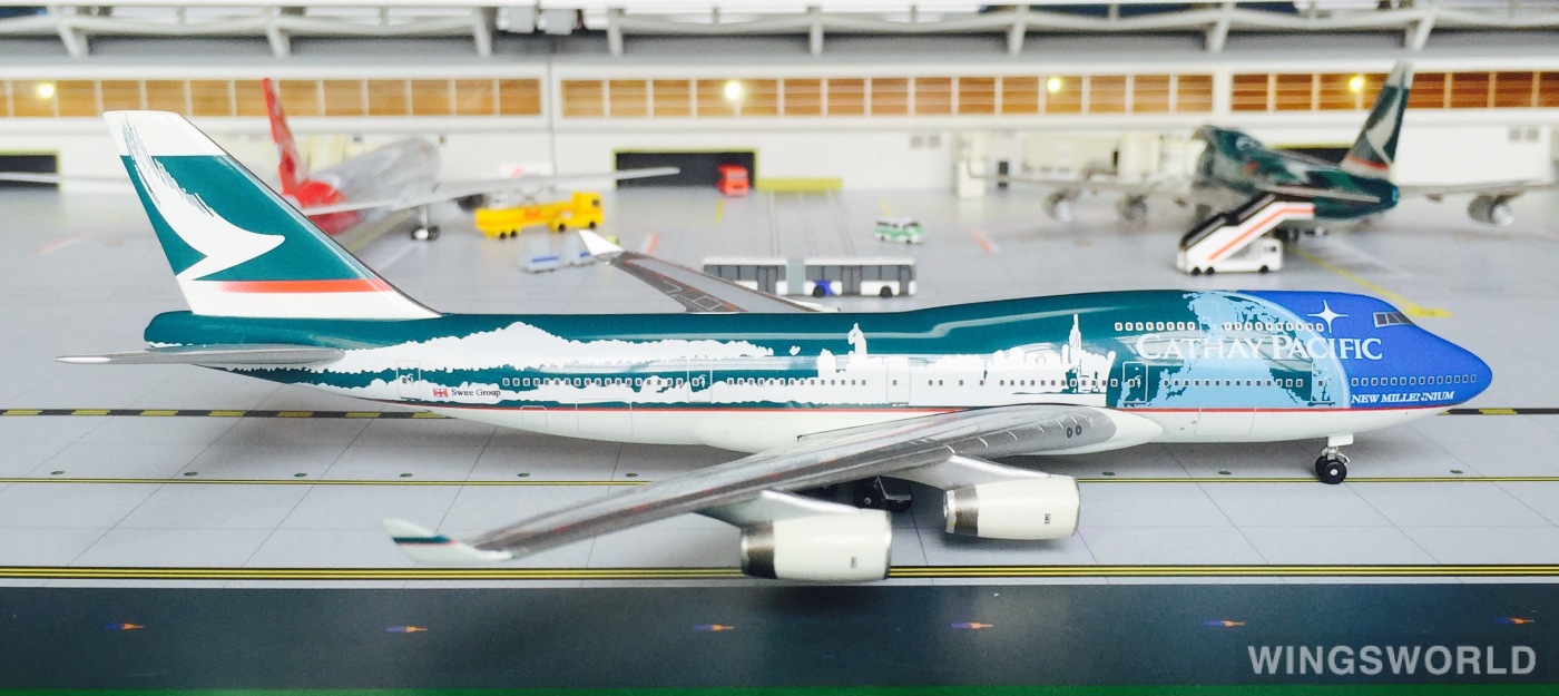 Big Bird 1:400 BB4-2004-XXX Cathay Pacific 国泰航空 Boeing 747-400 
