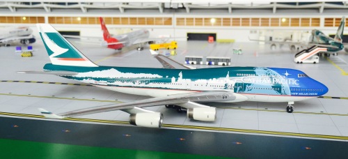 Cathay Pacific 国泰航空 Boeing 747-400  Spirit of Hong Kong - Frankfurt BB4-2004-XXX Big Bird 1:400