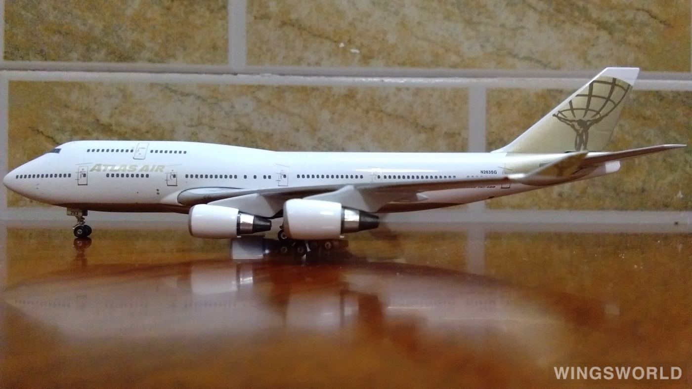 Phoenix 1:400 PH10403 Atlas Air 阿特拉斯航空 Boeing 747-400 N263SG