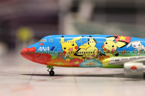 Hogan 1:400 Boeing 747-400 ANA 全日空NH40011 JA8956 OHANA JUMBO