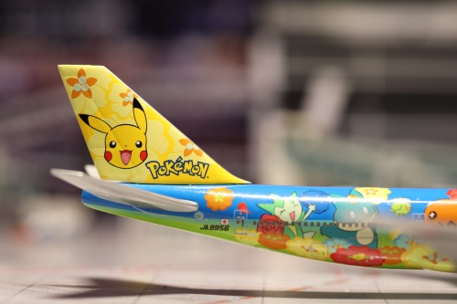 Hogan 1:400 Boeing 747-400 ANA 全日空NH40011 JA8956 OHANA JUMBO