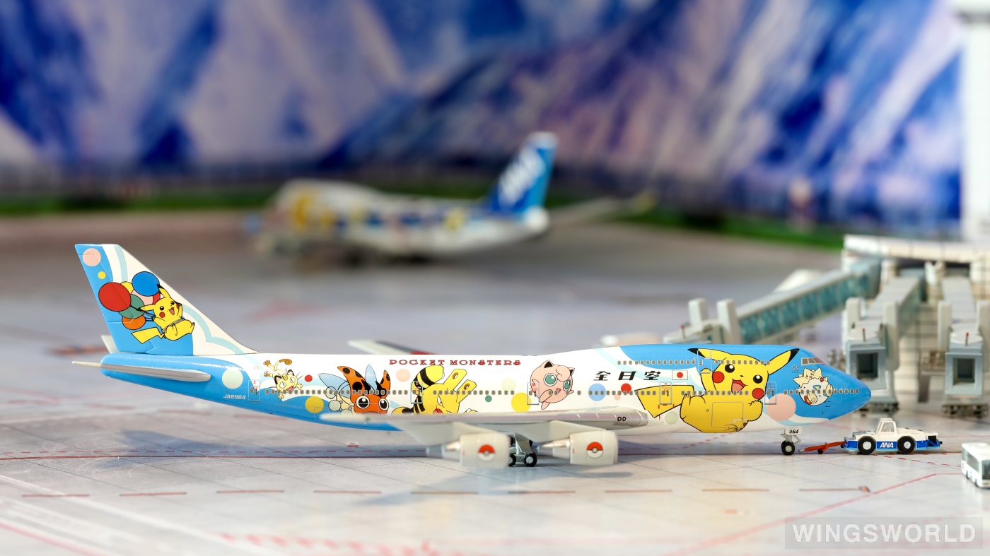 Hogan 1:400 NH40007 ANA 全日空 Boeing 747-400 JA8964