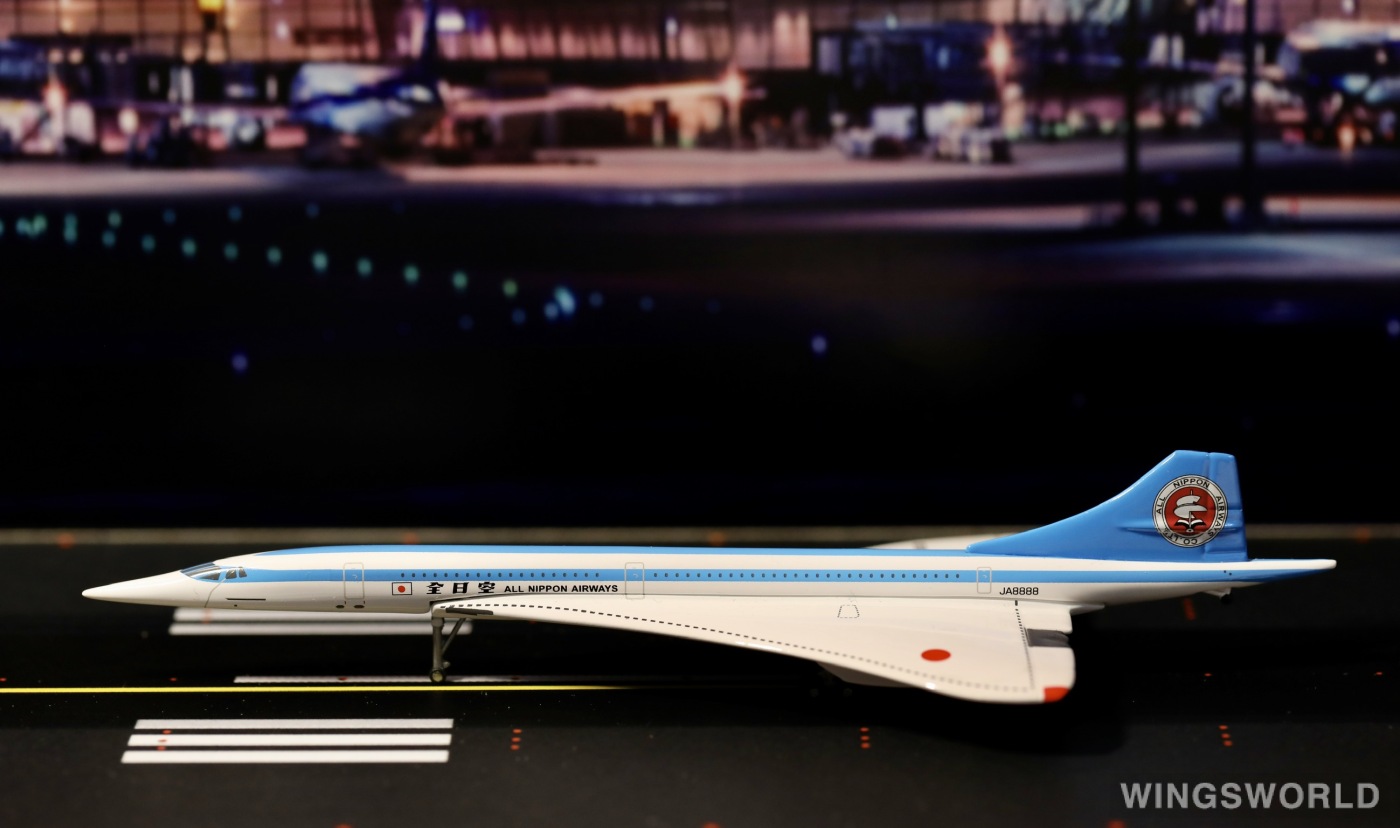 Phoenix 1:400 PH10011 ANA 全日空 Concorde JA8888