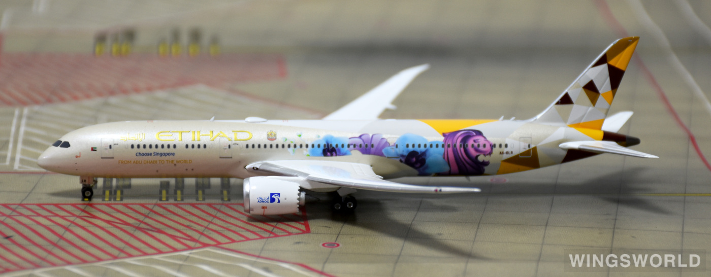 Phoenix 1:400 PH04314 Etihad Airways 阿提哈德航空 Boeing 787-9 A6-BLR