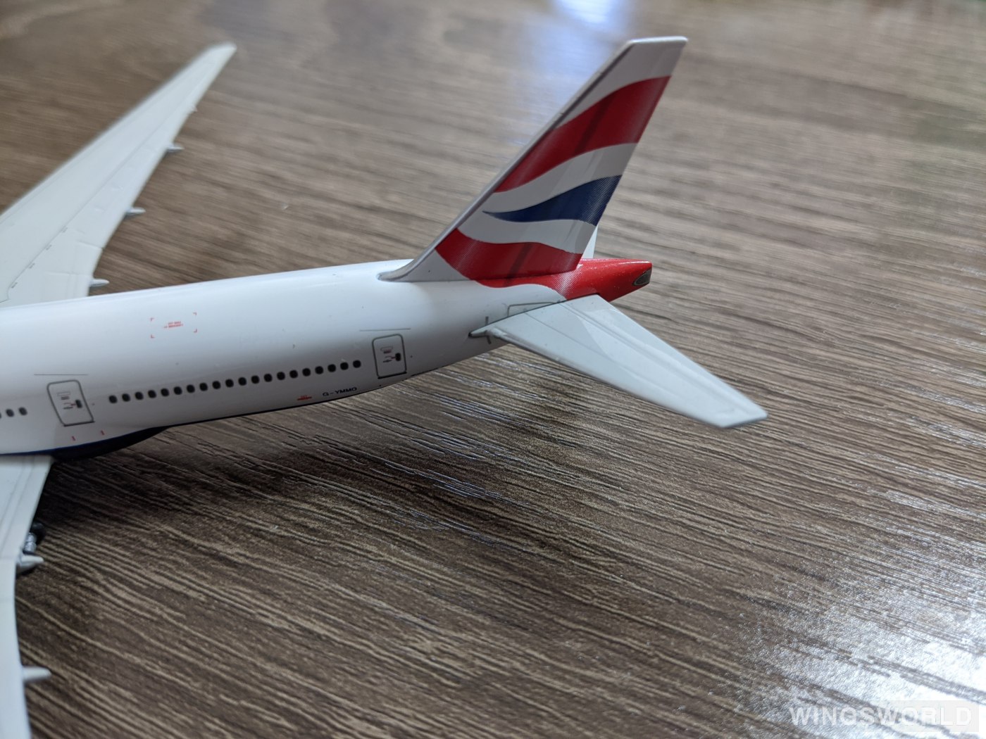 Geminijets 1:400 GJBAW854 British Airways 英国航空 Boeing 777-200 G-YMMO