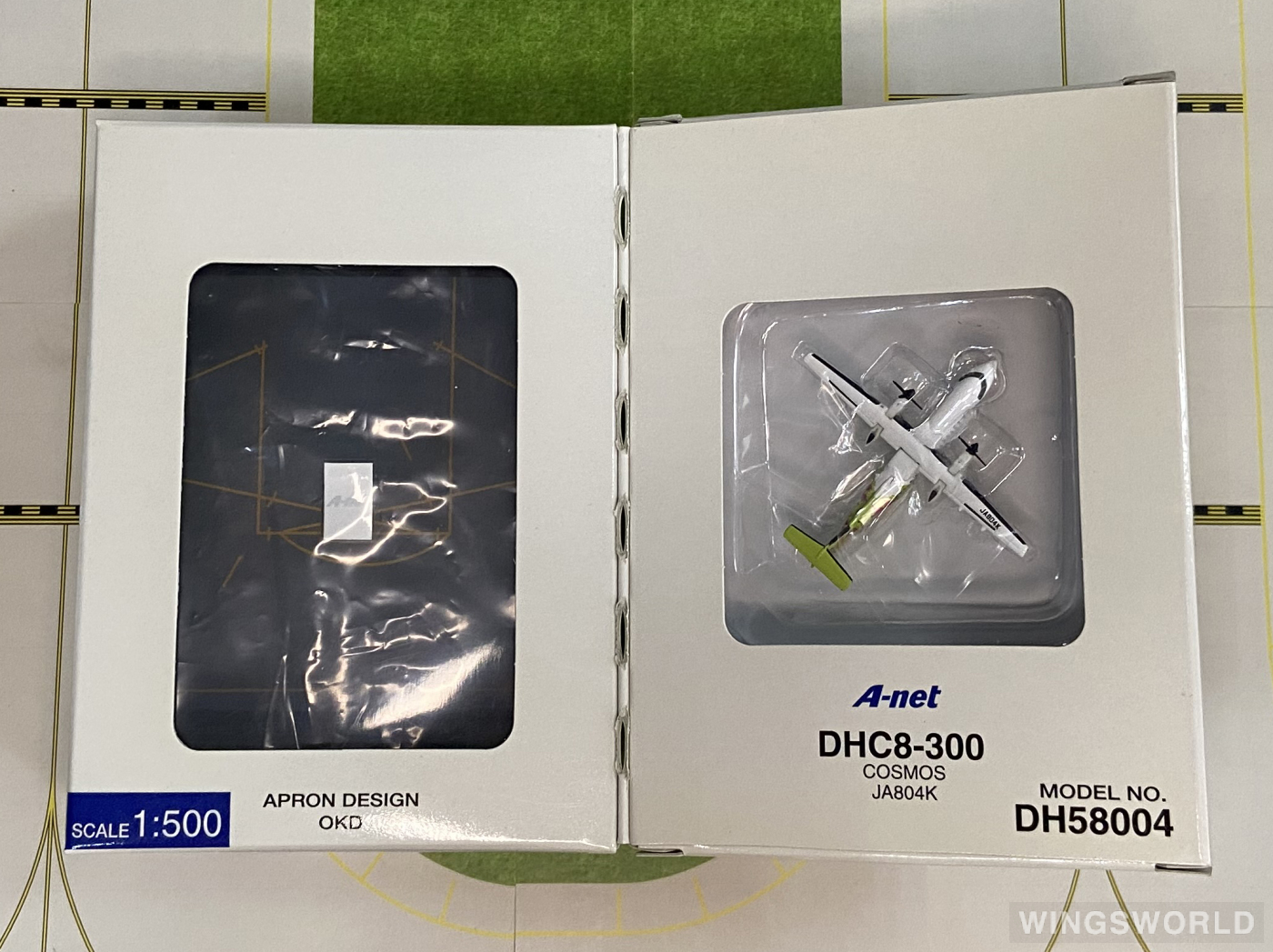 Hogan 1:500 DH58004 ANA 全日空 Bombardier Dash 8-300 JA804K