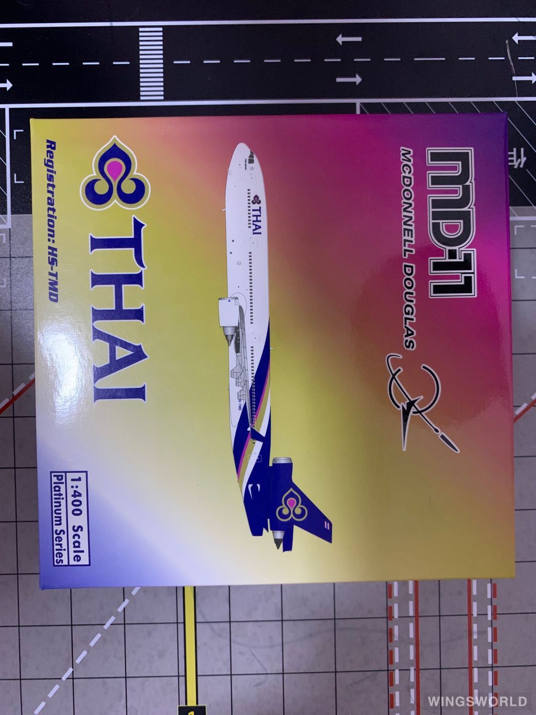 Phoenix 1:400 PH10817 Thai Airways 泰国国际航空 McDonnell Douglas MD-11 HS-TMD