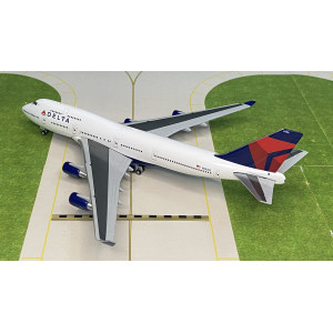 Delta Air Lines 达美航空 Boeing 747-400 N662US  GJDAL1640 Geminijets 1:400