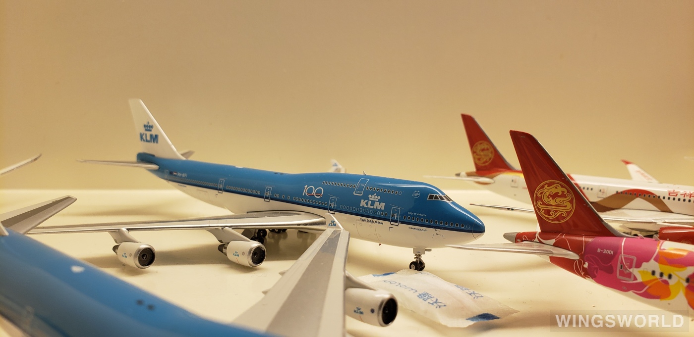 Phoenix 1:400 PH11590 KLM 荷兰皇家航空 Boeing 747-400 PH-BFI
