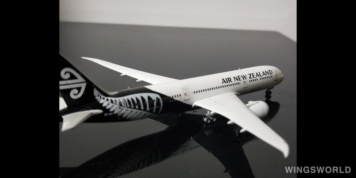 Geminijets 1:400 GJANZ1459 Air New Zealand 新西兰航空 Boeing 787-9 ZK-NZF