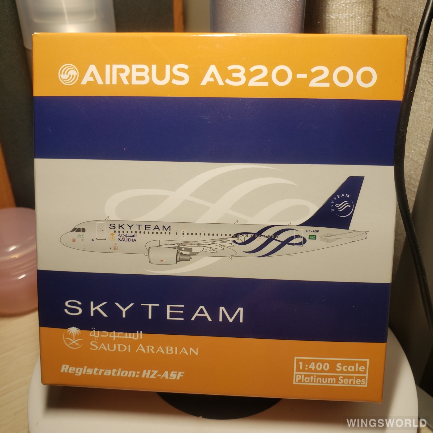 Phoenix 1:400 PH10866 Saudia 沙特阿拉伯航空 Airbus A320 HZ-ASF