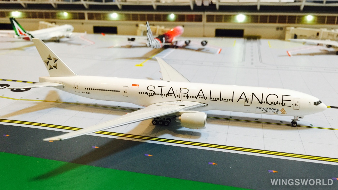 Phoenix 1:400 PH10583 Singapore Airlines 新加坡航空 Boeing 777-300ER 9V-SWI