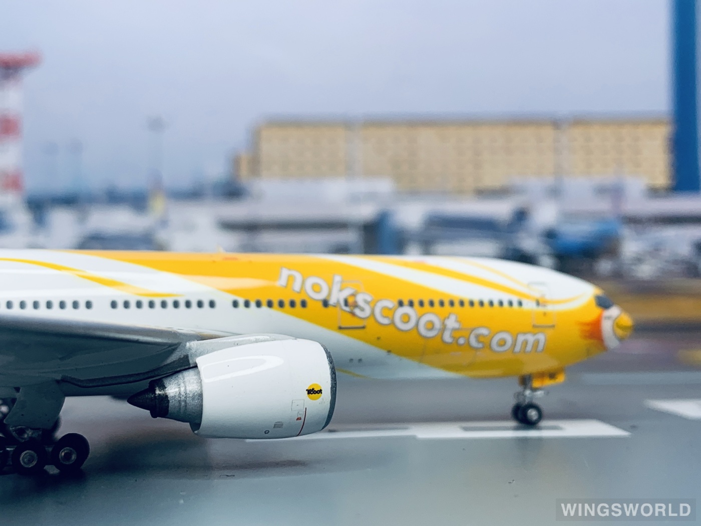 【3/18まで】Phoenix スクート Scoot B777-200ER Phoenix Model Scoot Boeing 777-200ER of Singapore Diecast
