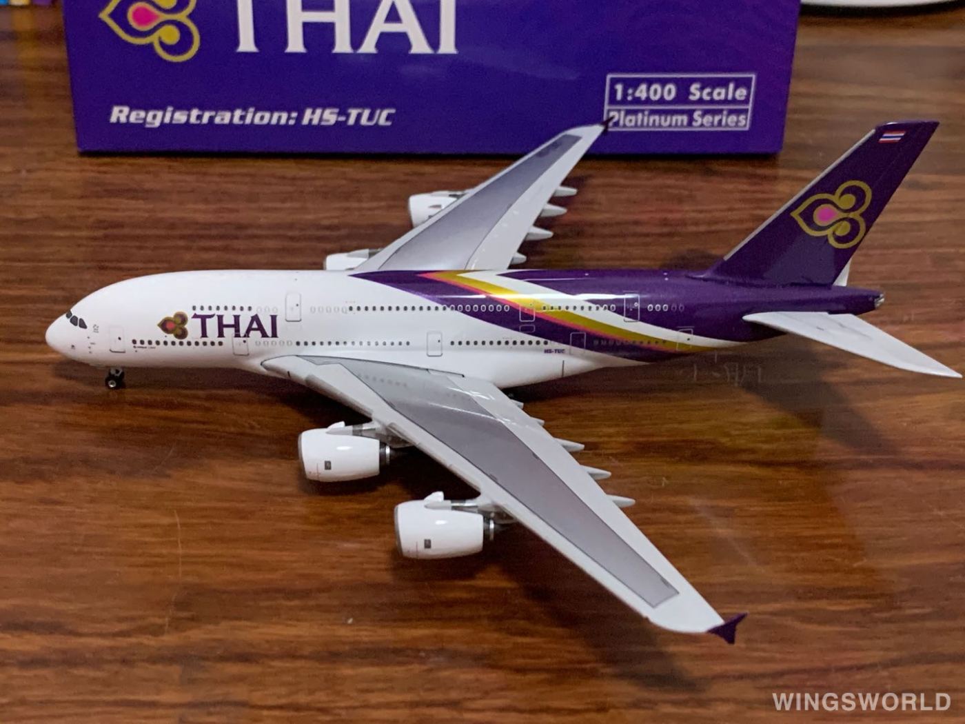 Phoenix 1:400 PH10727 Thai Airways 泰国国际航空 Airbus A380-800 HS-TUC