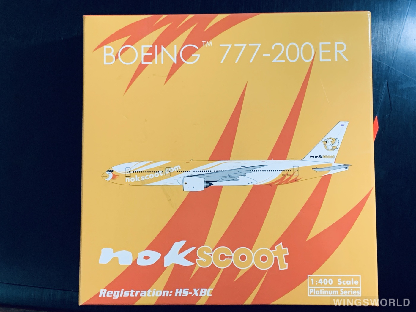 Phoenix 1:400 PH11326 NokScoot 酷鸟航空 Boeing 777-200ER HS-XBC