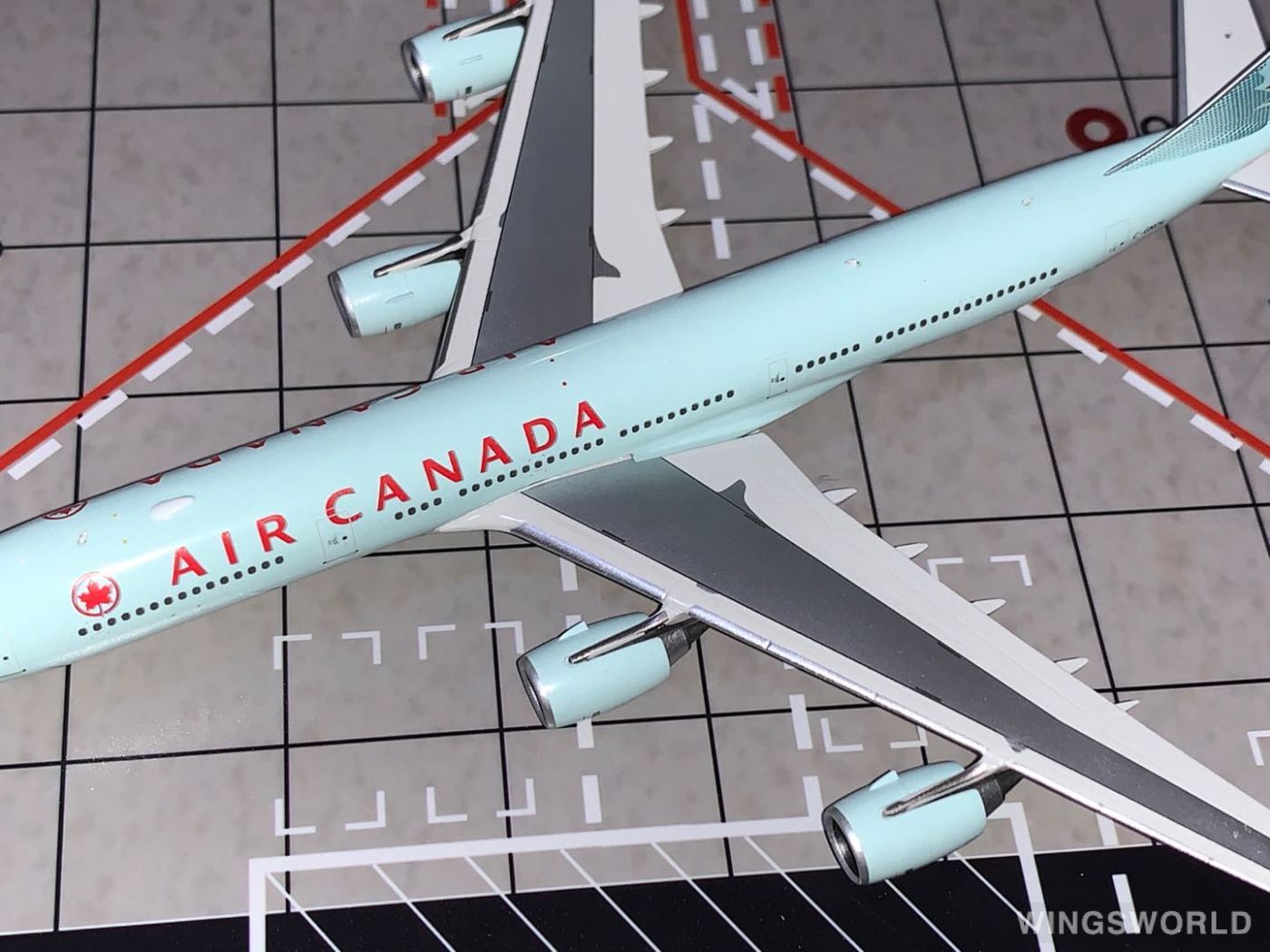 Phoenix 1:400 PH10728 Air Canada 加拿大航空 Airbus A340-500 C-GKOL