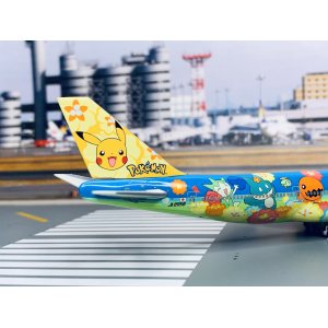 ANA 全日空 Boeing 747-400 JA8956 お花ジャンボ特别涂装 NH40066 Hogan 1:400