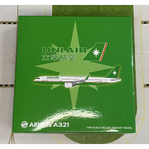 EVA Air 长荣航空 Airbus A321 B-16209 立荣航空涂装 XX4679 JC Wings 1:400