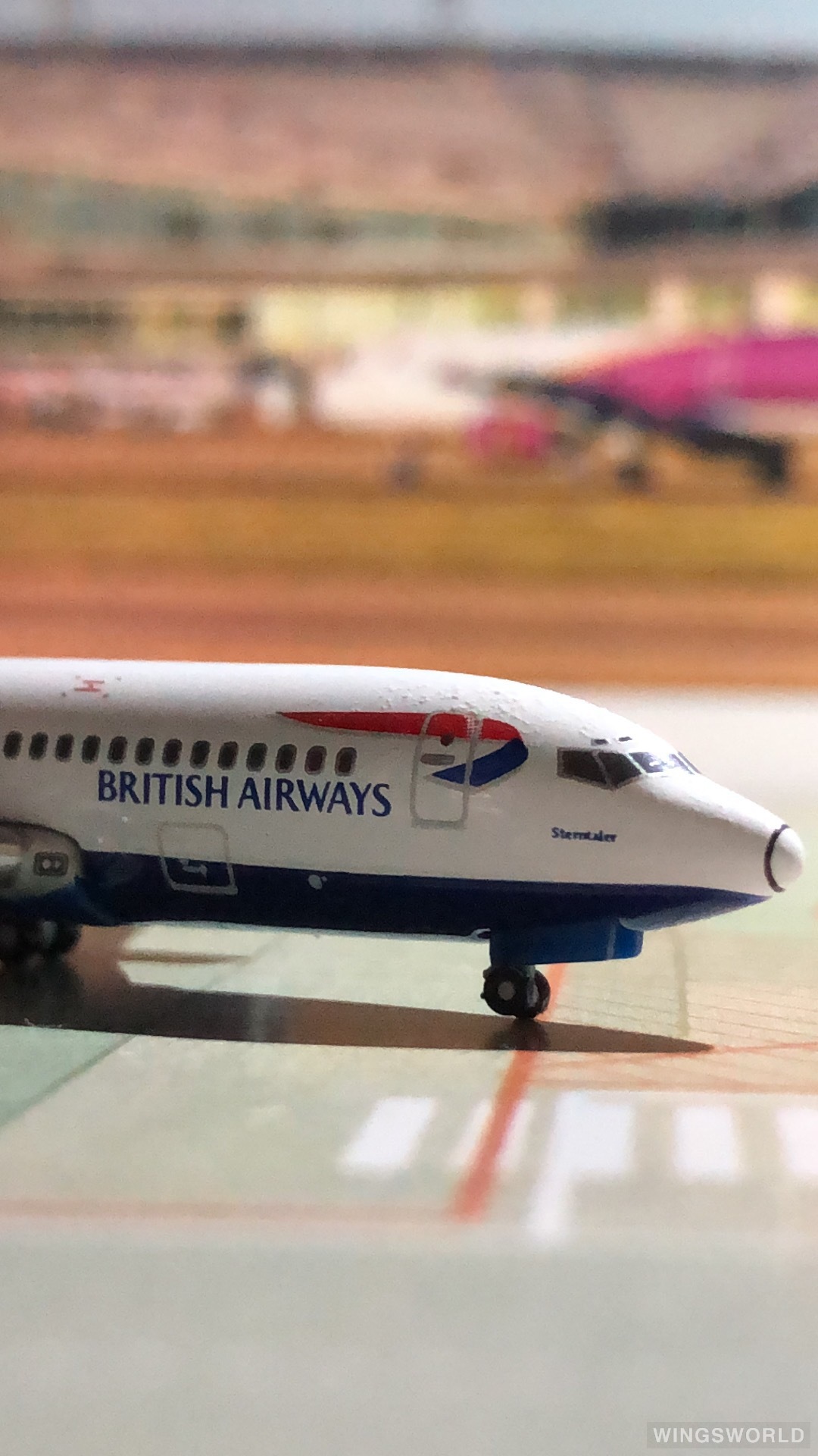 Geminijets 1:400 GJBAWSET1 British Airways 英国航空 Boeing 737-200 G-BGDE