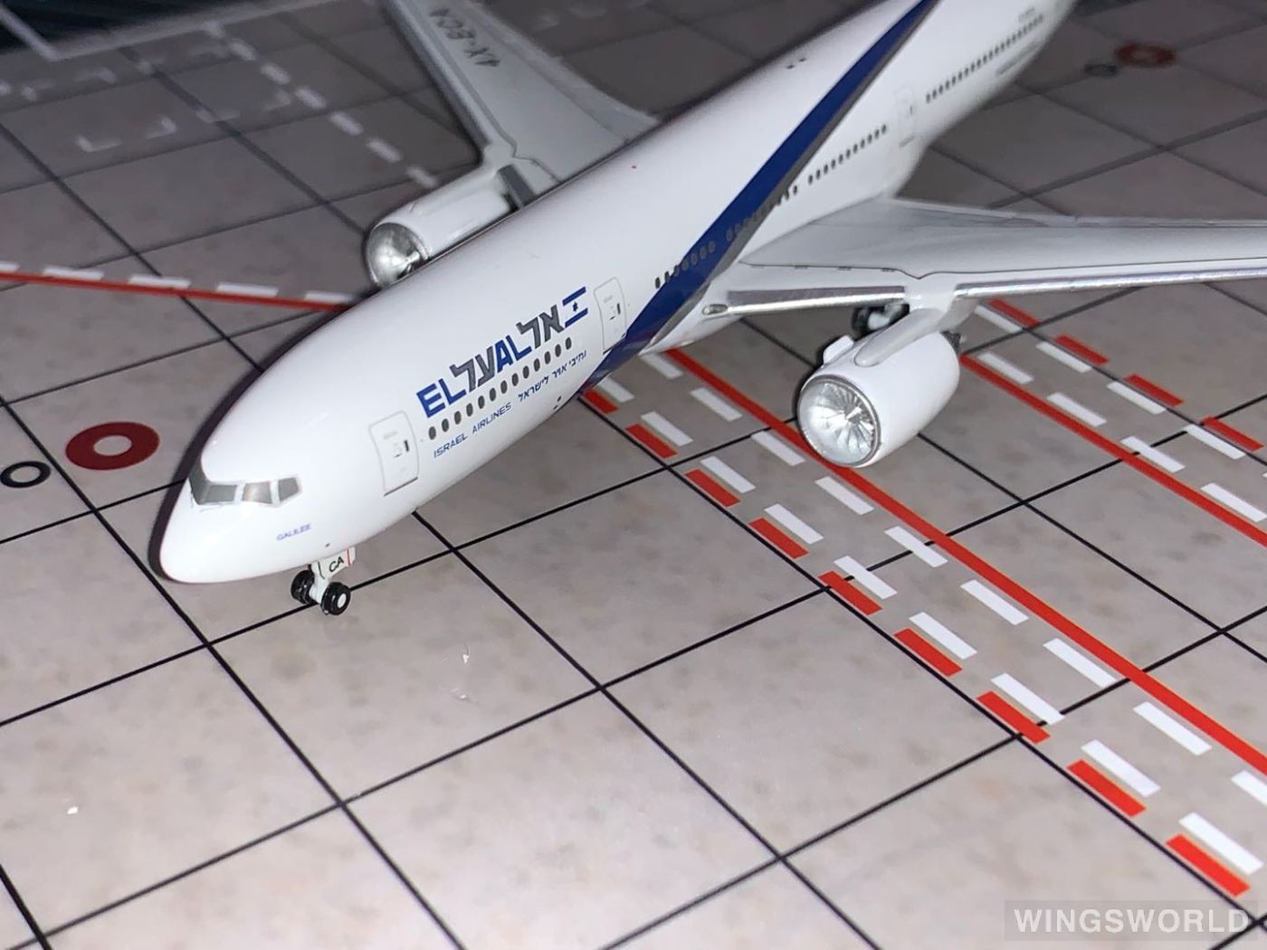 Geminijets 1:400 GJELY359 El Al 以色列航空 Boeing 777-200 4X-ECA