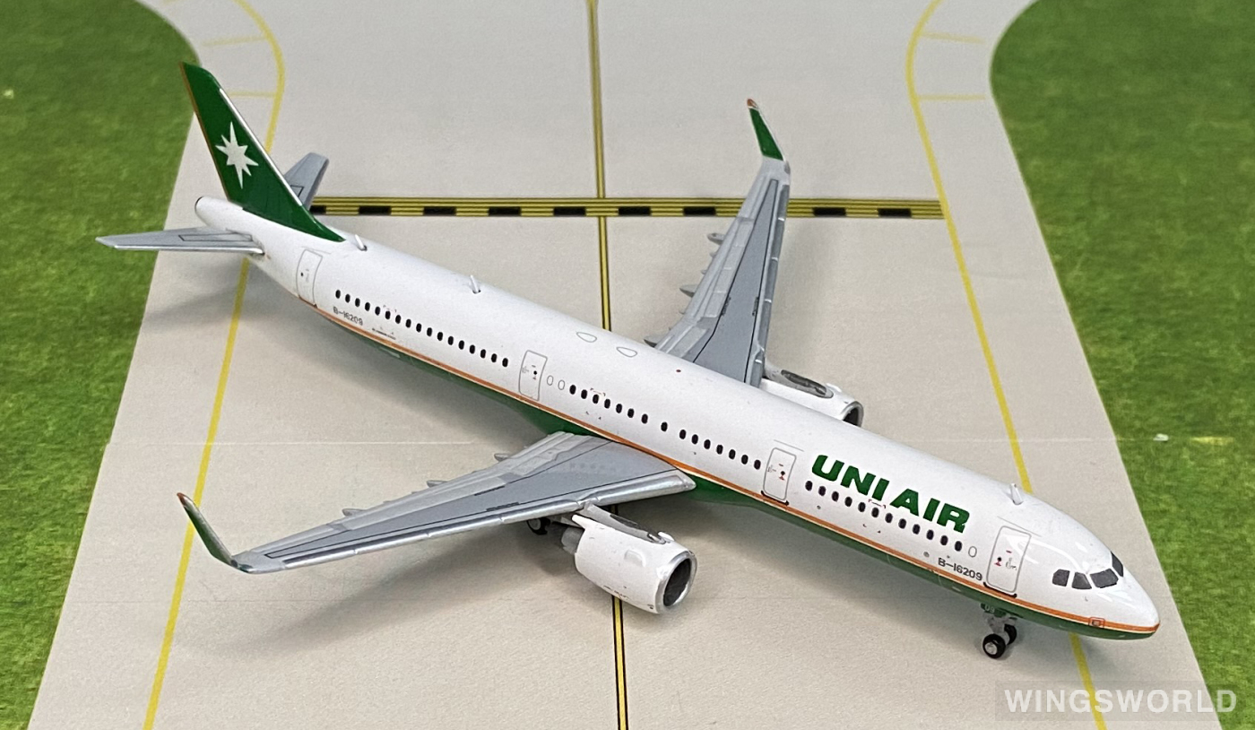 プラモデル　EVA AIR AIRBUS A321 未開封 JC Wings A321 エバー航空 Star Alliance B-16206 1/200 [XX20204]