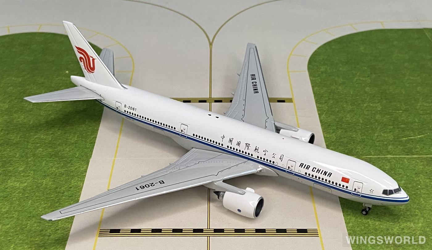 中國貨運航空　B777-200　旅客機大型模型 NG72058 Air China 中国国际航空 B777-200 “Blue Phoenix Liner
