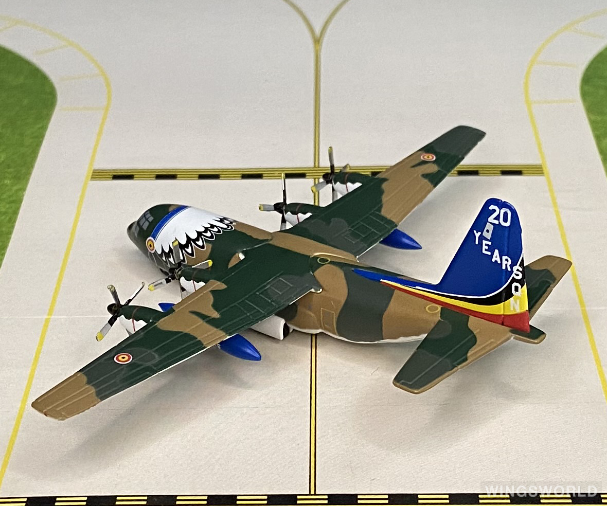 Geminijets 1:400 GMBAF010 Belgian Air Component 比利时空军 Lockheed C-130 Hercules CH-05