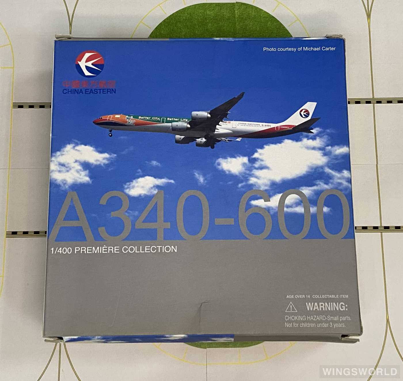 Dragon Models 1:400 55913 China Eastern 中国东方航空 Airbus A340-600 B-6055